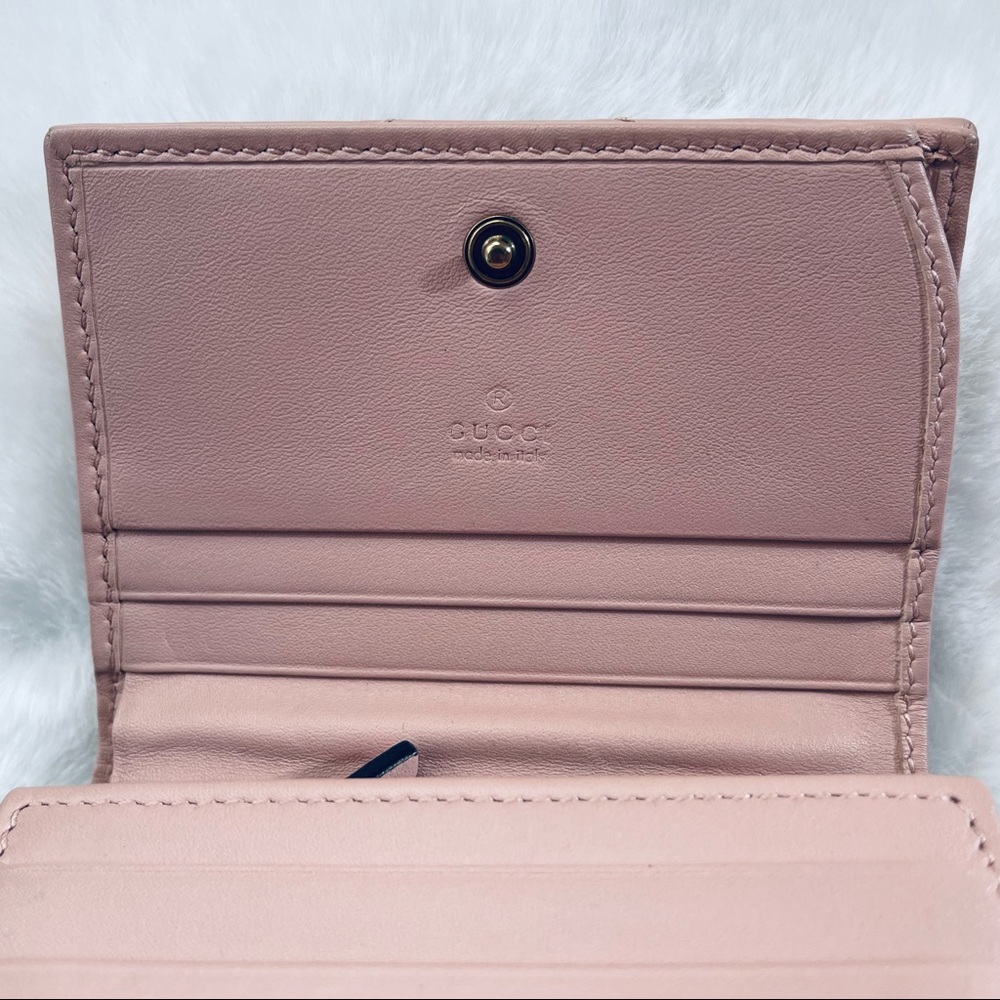 ❌🌟HPx5🌟Gucci GG Marmont Chevron Wallet - Picture 5 of 13